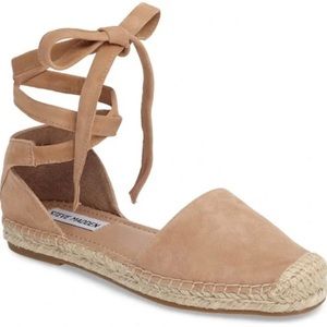 Steve Madden Rosette Espadrilles in Tan